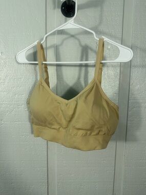 Kalon Beige Adjustable Strap Bra 
Size 2X 
EUC